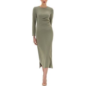 Bgl Womens  Midi Dress, Green